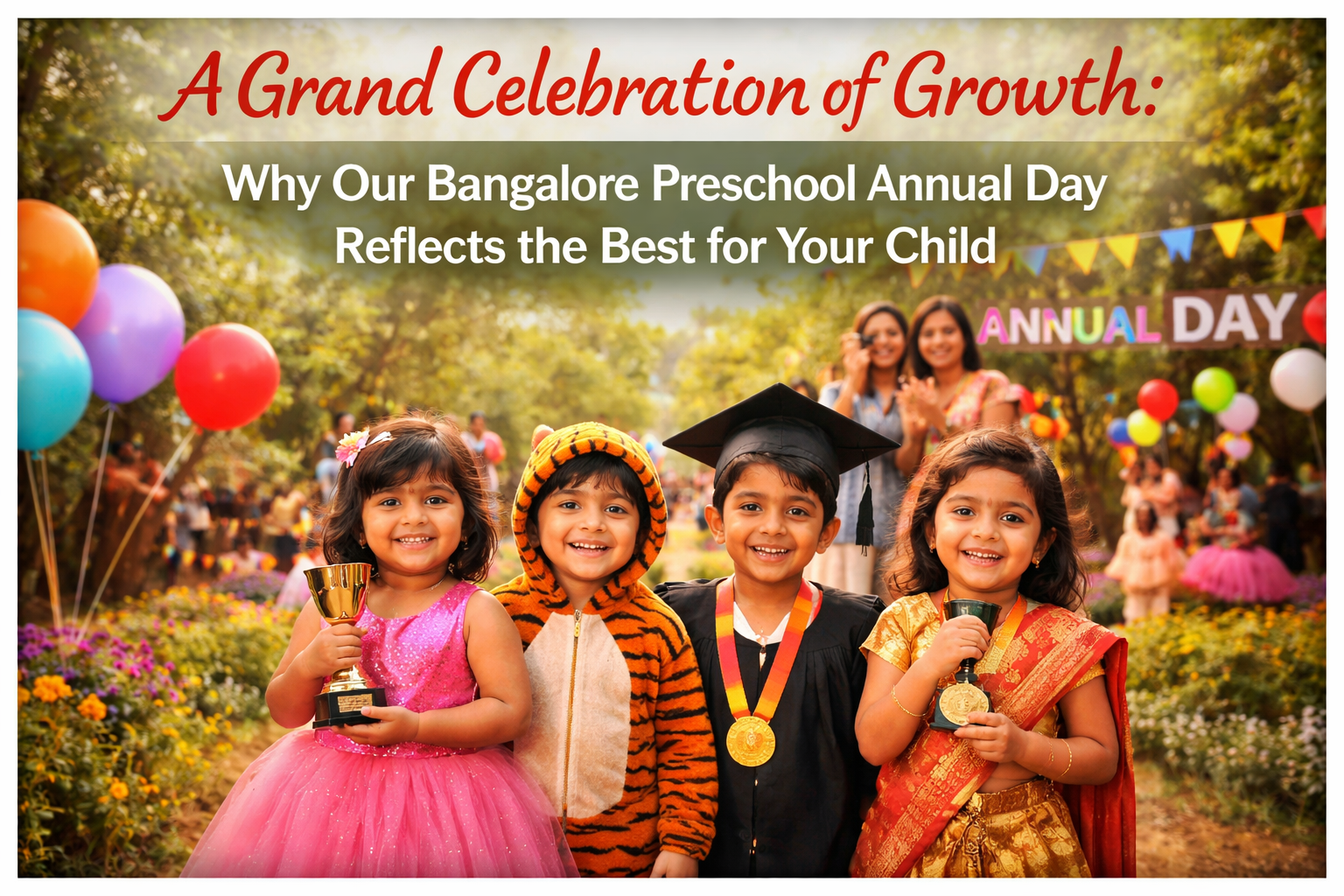 A Grand Celebration of Growth: Why Our Bangalore Preschool Annual Day Reflects the Best for Your Child